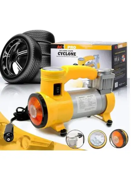 Compresor auto, Cyclone, DС-20, 12 V, 35 l / min, 150 PSI