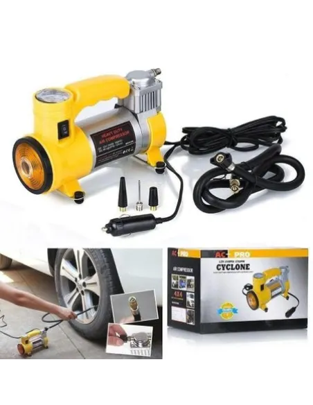 Compresor auto, Cyclone, DС-20, 12 V, 35 l / min, 150 PSI