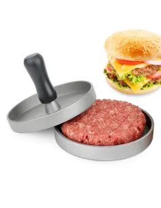 Presa cu maner pentru burger, diametru 11.5 cm red-mag.ro
