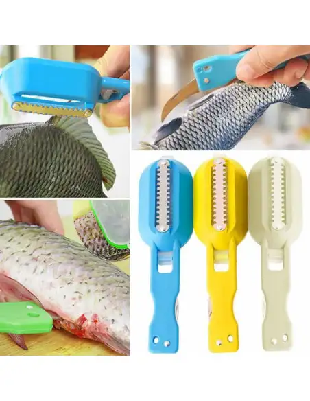 Set 2 x Curatator special pentru solzi de peste red-mag.ro