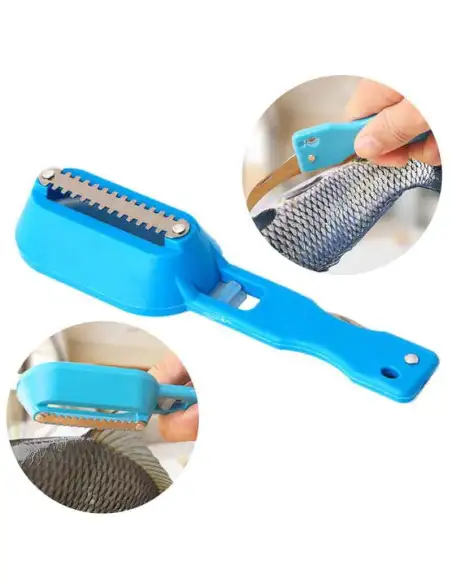 Set 2 x Curatator special pentru solzi de peste red-mag.ro