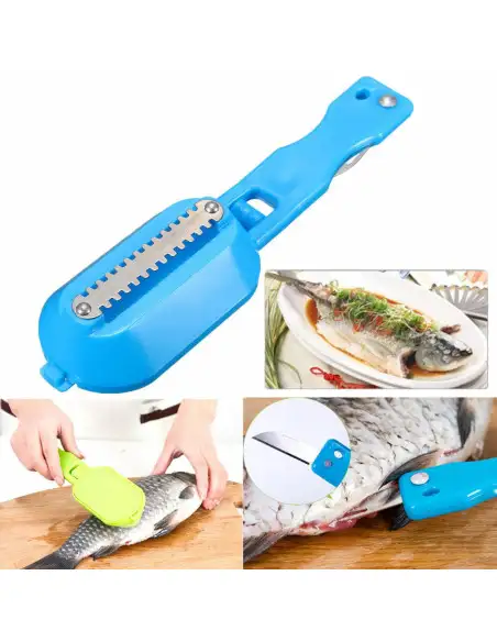 Set 2 x Curatator special pentru solzi de peste red-mag.ro