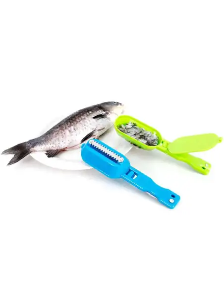 Set 2 x Curatator special pentru solzi de peste red-mag.ro