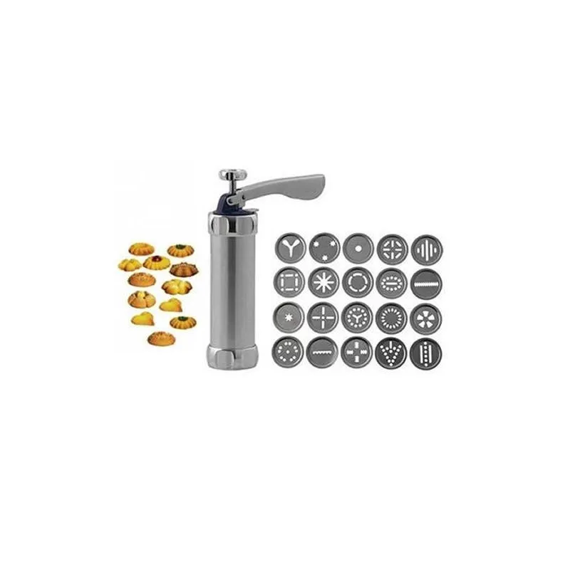 Aparat din inox pentru biscuiti si fursecuri