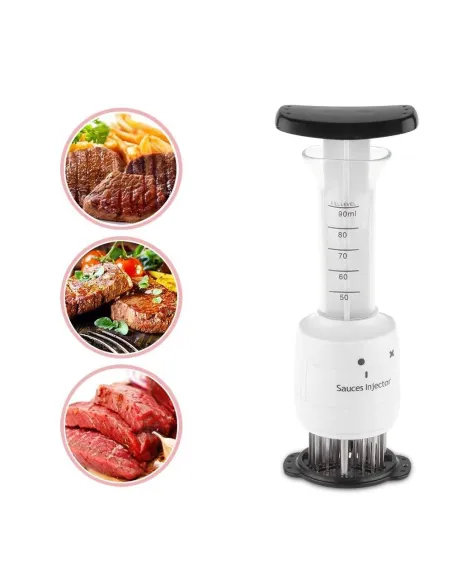 Fragezitor de carne cu injector pentru sos, 2