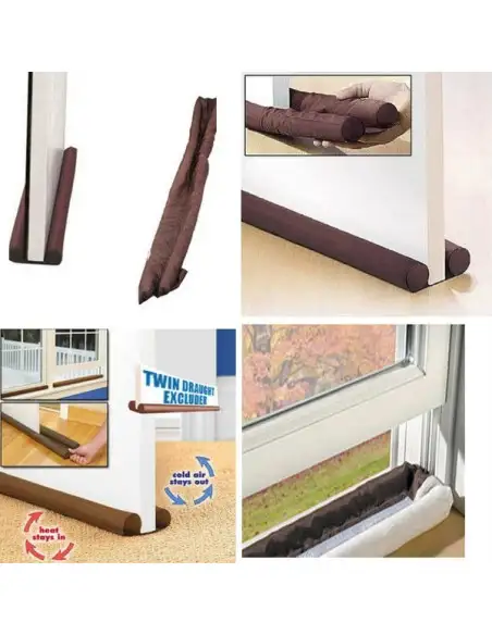 Protejeaza casa de curent! Twin Draft Guard - 2 huse