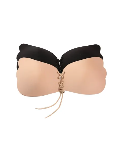 Set 2 sutiene Push-Up cu snur LalaBra red-mag.ro