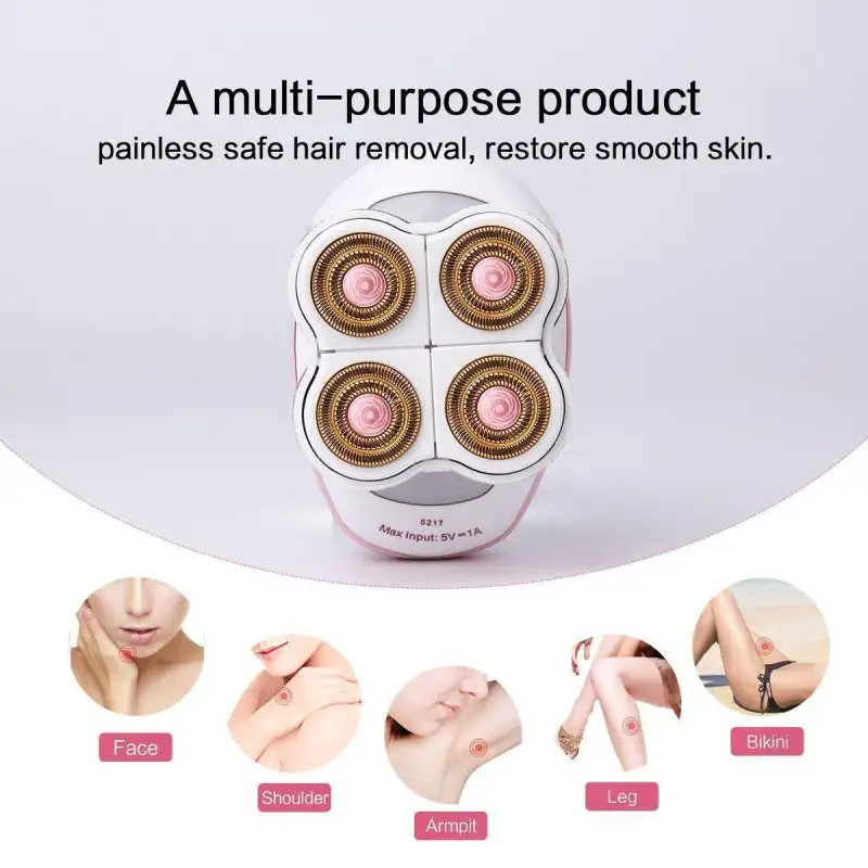 Epilator electric fara durere, Flawless Legs, cu acumulator