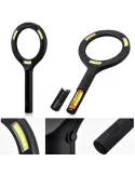 Lupa cu iluminare si zoom 3 LED COB, 3W, MG-3W250, Negru
