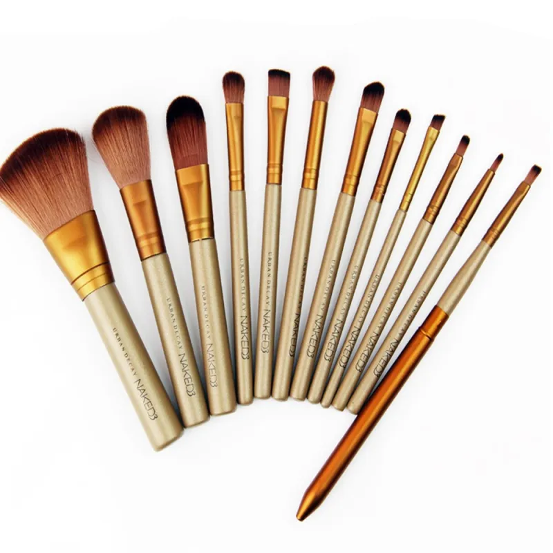 Set 12 pensule pentru machiaj red-mag.ro