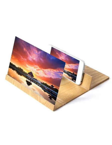 Suport pliabil cu lupa pentru telefon red-mag.ro