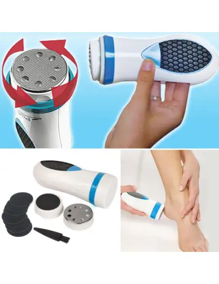 Aparat electric calcaie Pedi Spin. Indeparteaza pielea uscata