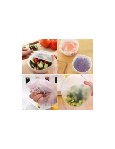 Set 4 folii silicon universale si reutilizabile 2