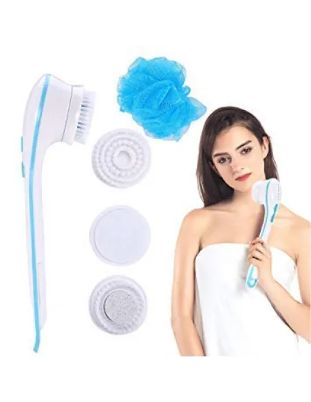 Perie pentru dus Spin Spa - cu 5 capete interschimbabile