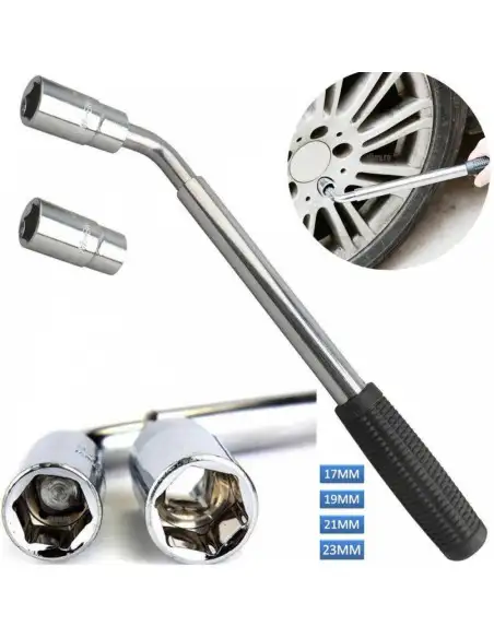 Cheie Telescopica Roti cu 2 tubulare red-mag.ro