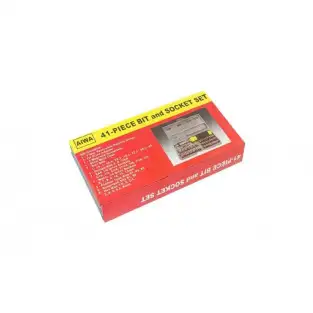 Trusa de scule 41 in 1 - varfuri si tubulare cu surubelnita 2