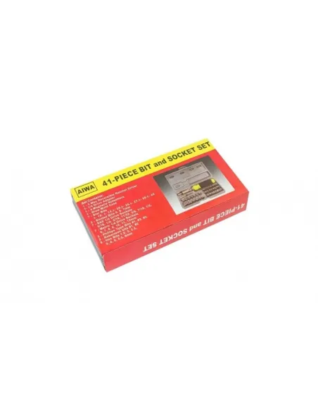 Trusa de scule 41 in 1 - varfuri si tubulare cu surubelnita