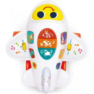 Avionul interactiv cu lumini si sunete red-mag.ro 2