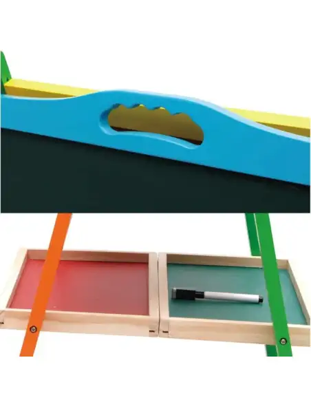 Tabla educativa multifunctionala cu accesorii red-mag.ro