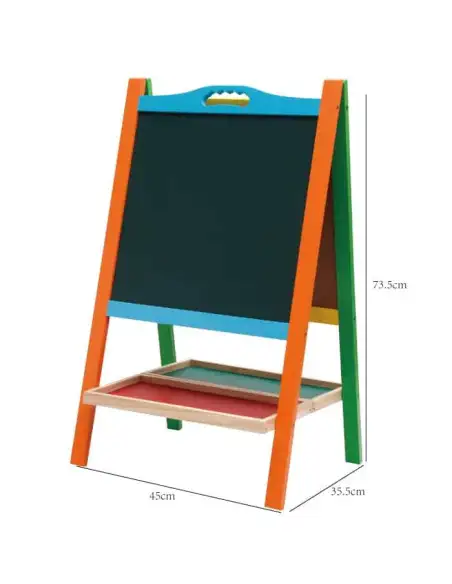 Tabla educativa multifunctionala cu accesorii red-mag.ro