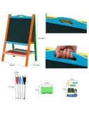 Tabla educativa multifunctionala cu accesorii red-mag.ro