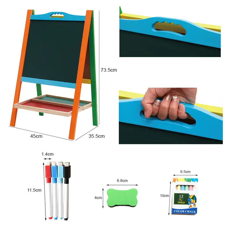 Tabla educativa multifunctionala cu accesorii red-mag.ro