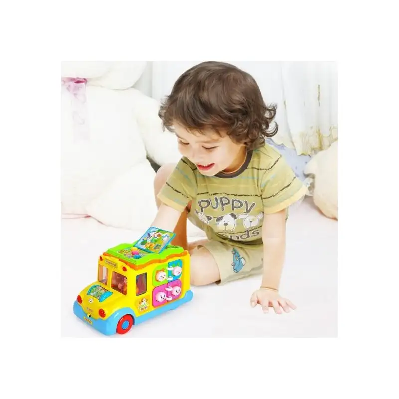 Jucarie Autobuzul muzical red-mag.ro