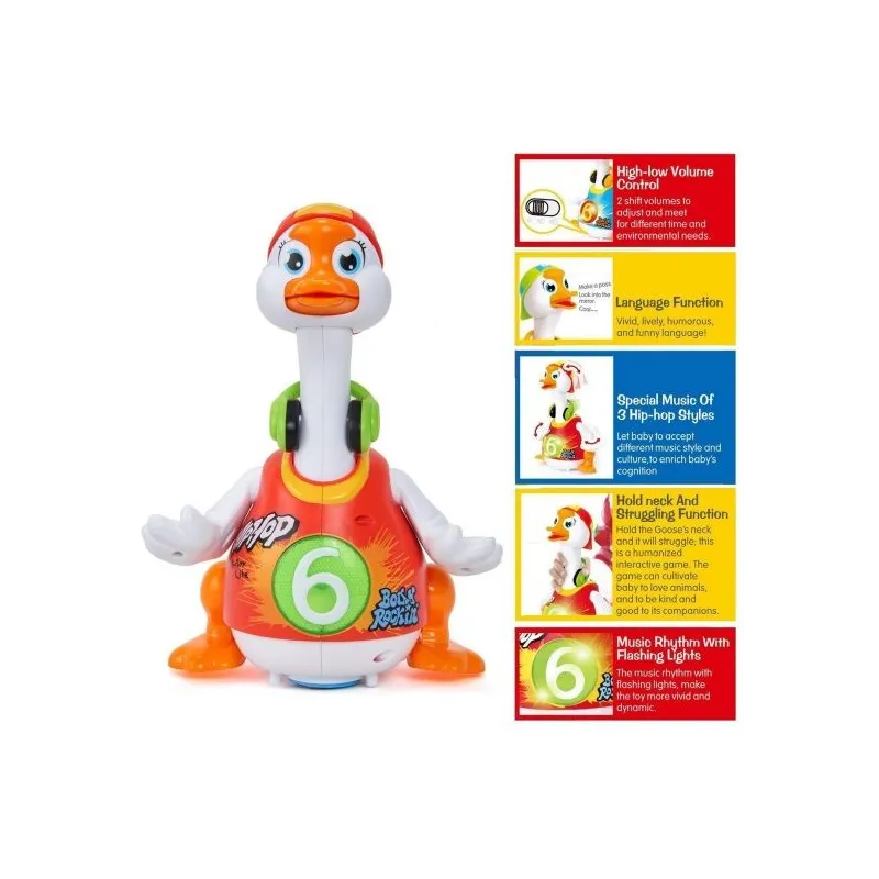 Jucarie interactiva Gascanul Dansator red-mag.ro