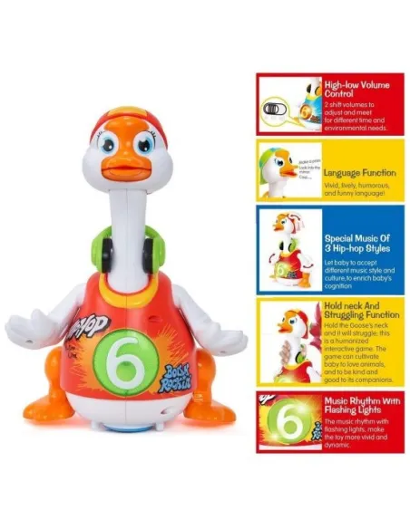 Jucarie interactiva Gascanul Dansator red-mag.ro