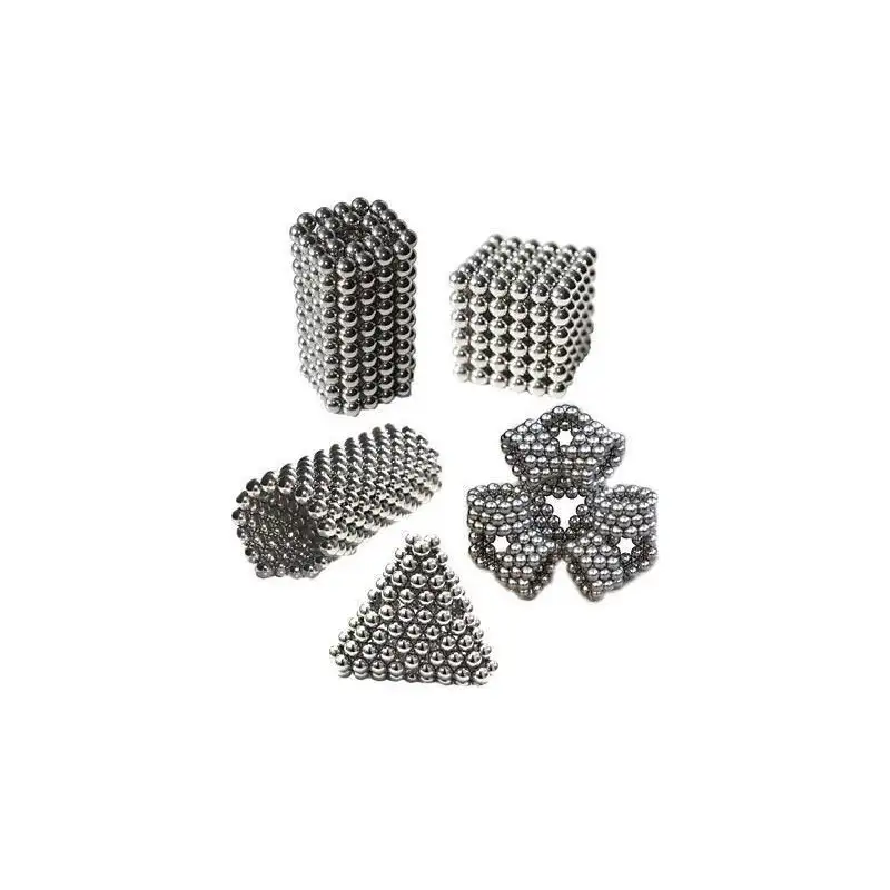 Set Bile Magnetice Neocube, Multicolore + Argintii, 5 mm, 432