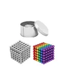 Set Bile Magnetice Neocube, Multicolore + Argintii, 5 mm, 432