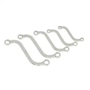 Set 5 chei inelare tip S, 10x11-18x19 mm red-mag.ro