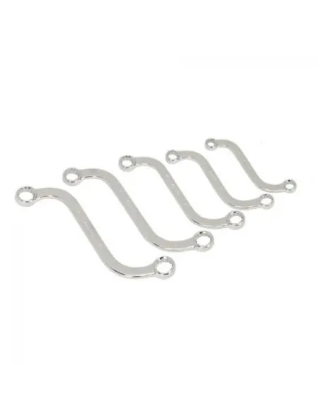 Set 5 chei inelare tip S, 10x11-18x19 mm red-mag.ro