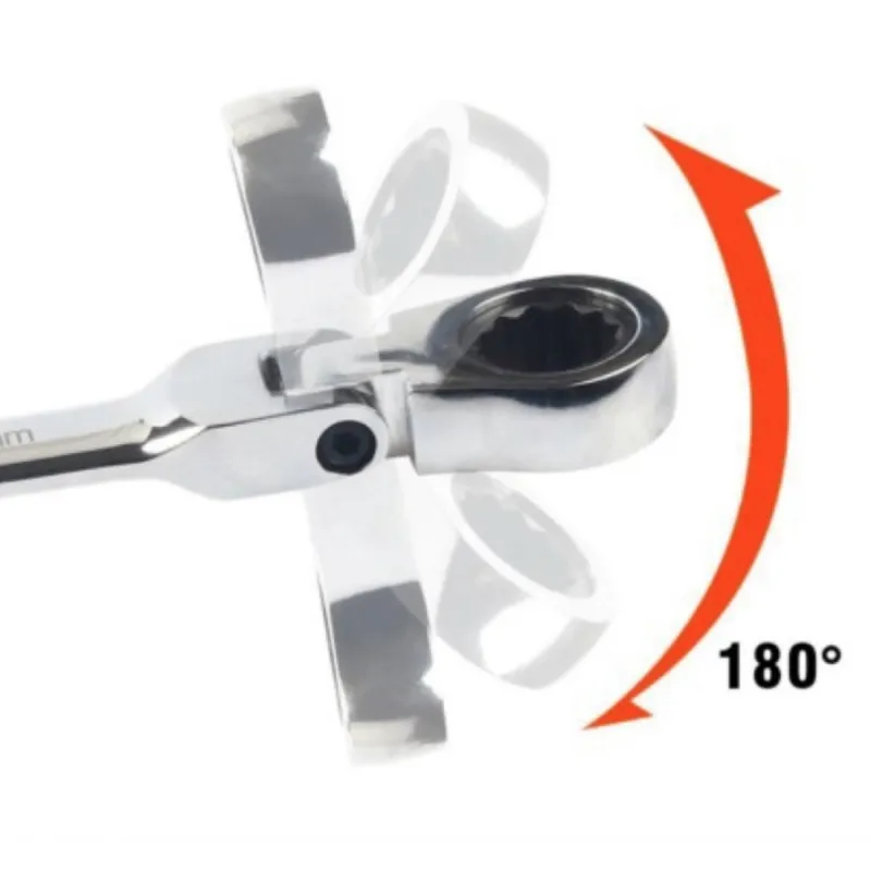 Set 7 chei cu clichet combinate Crom-Vanadiu red-mag.ro