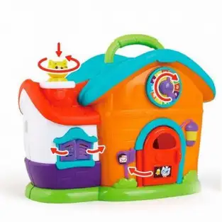 Casuta Cu Papusa Si Accesorii Cu Lumini Si Sunete red-mag.ro