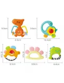 Set 5 Zornaitoari Dinozauri Multicolori red-mag.ro