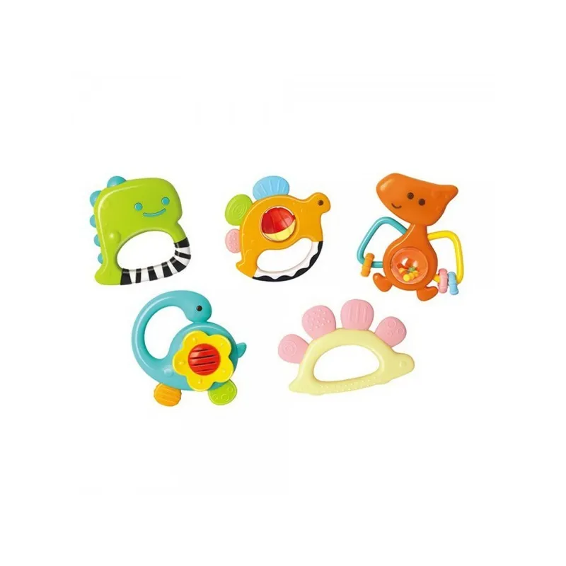 Set 5 Zornaitoari Dinozauri Multicolori red-mag.ro