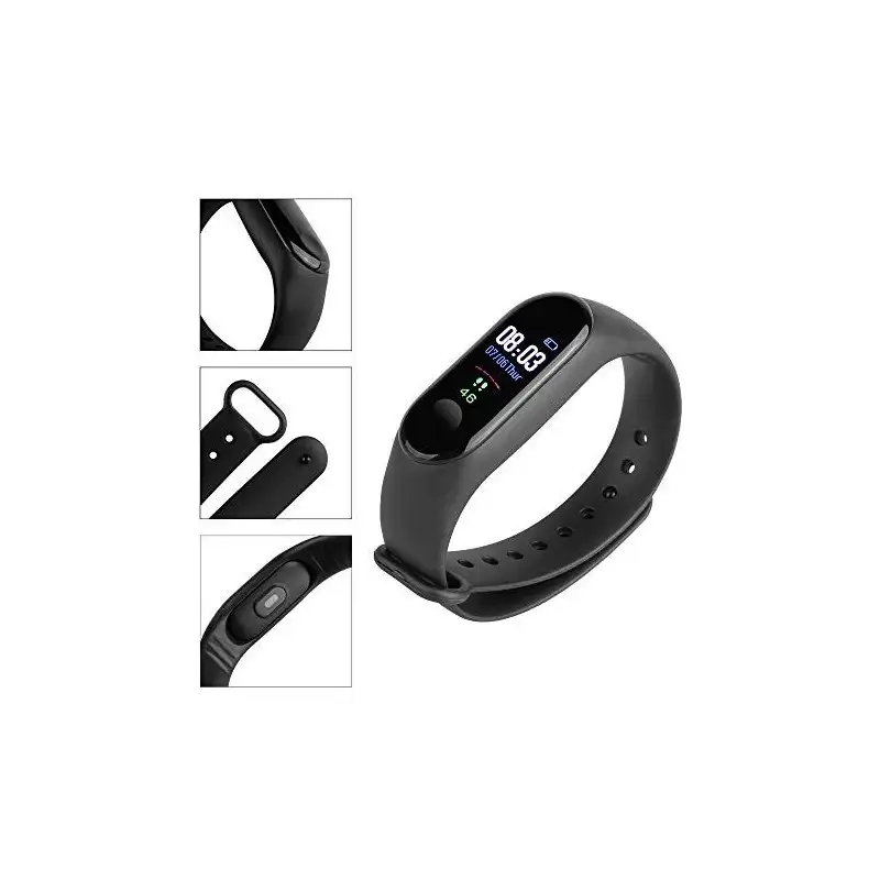 Bratara fitness smartband M3 plus, Bluetooth, OLED, IP67, ritm