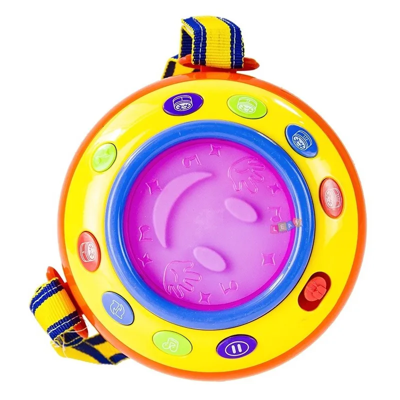 Tobă Interactivă cu Sunete, Lumini si Maracas red-mag.ro