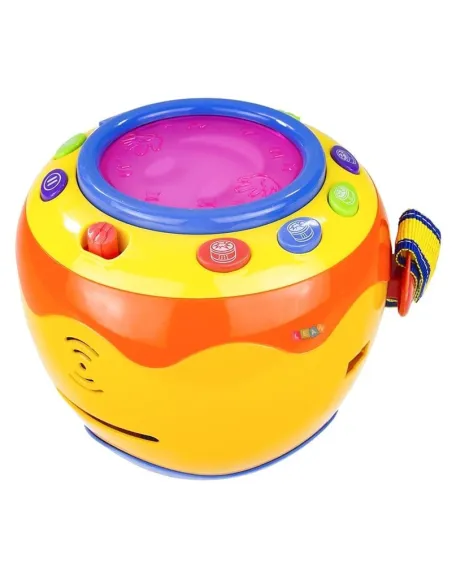 Tobă Interactivă cu Sunete, Lumini si Maracas red-mag.ro