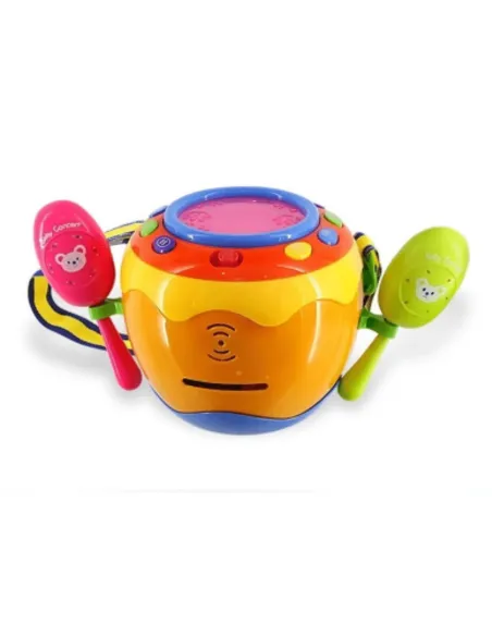 Tobă Interactivă cu Sunete, Lumini si Maracas red-mag.ro