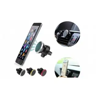 Suport agnetic auto pentru telefon 360, argiuntiu red-mag.ro