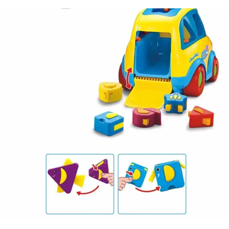 Masinuta inteligenta muzicala si interactiva red-mag.ro