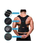 Ham de memorie pentru corectarea spatelui, Posture Support Real
