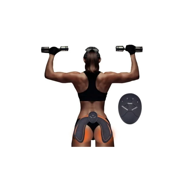 Aparat de fitness EMS + Centura Smart pentru tonifiere