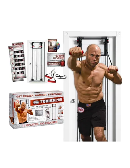 Aparat fitness multifunctional TOWER 200 red-mag.ro