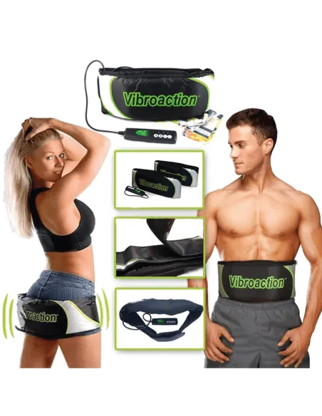Centura VibroAction cu telecomanda, pentru slabire si tonifiere