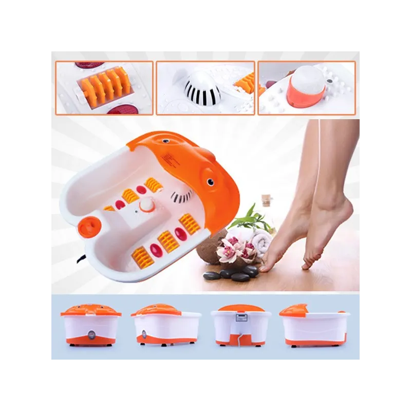 Cadita electrica cu hidromasaj si infrarosu pentru picioare