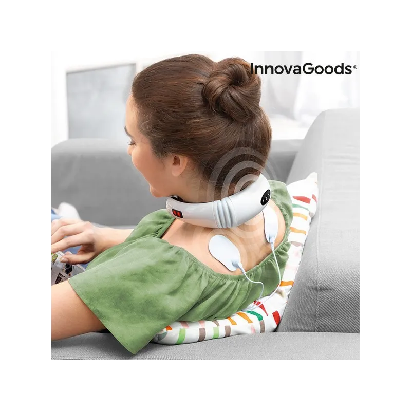 Aparat de masaj pentru gat si spate, electromagnetic