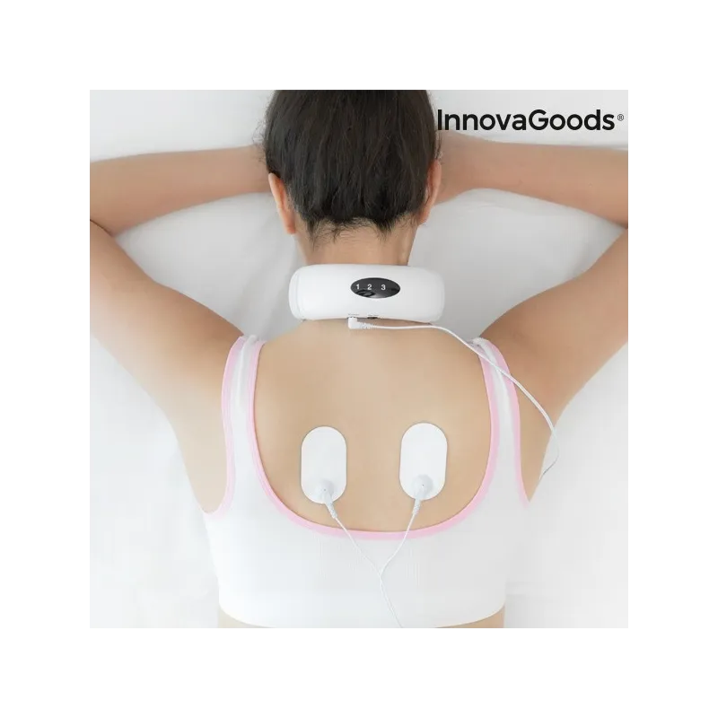 Aparat de masaj pentru gat si spate, electromagnetic